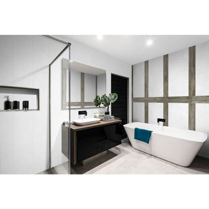 Load image into Gallery viewer, Grosfillex Grosfillex 11 st Wandtegels Gx Wall+ steen 30x60 cm wit