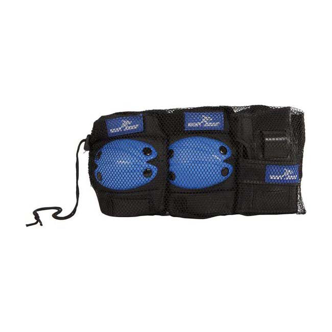 Afbeelding laden in galerijviewer, Street rider beschermset s - blauw, 6dlg.