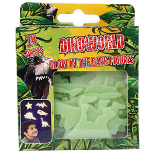 Load image into Gallery viewer, Dinoworld glow in the dark dinosaurus