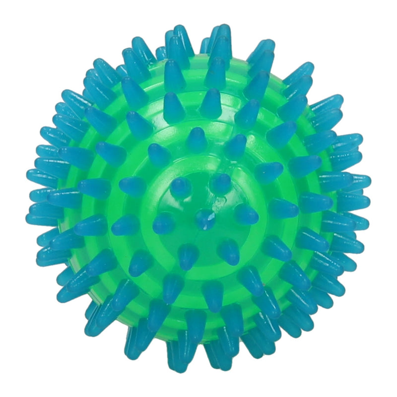 Afbeelding laden in galerijviewer, Stuiterbal spikey met licht 9cm