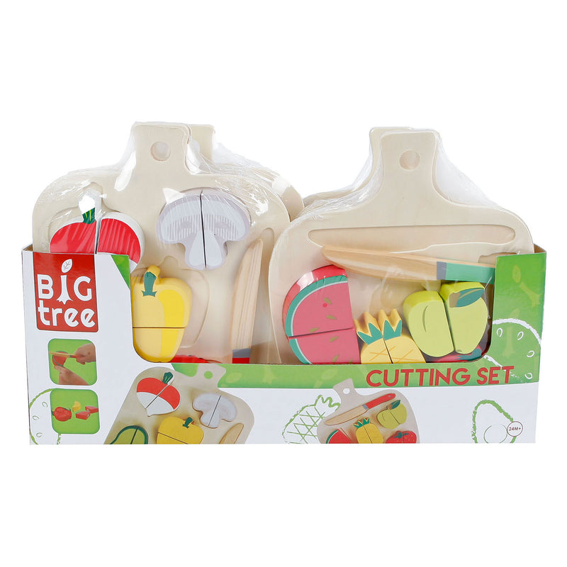 Load image into Gallery viewer, Houten snijset fsc, 12dlg.