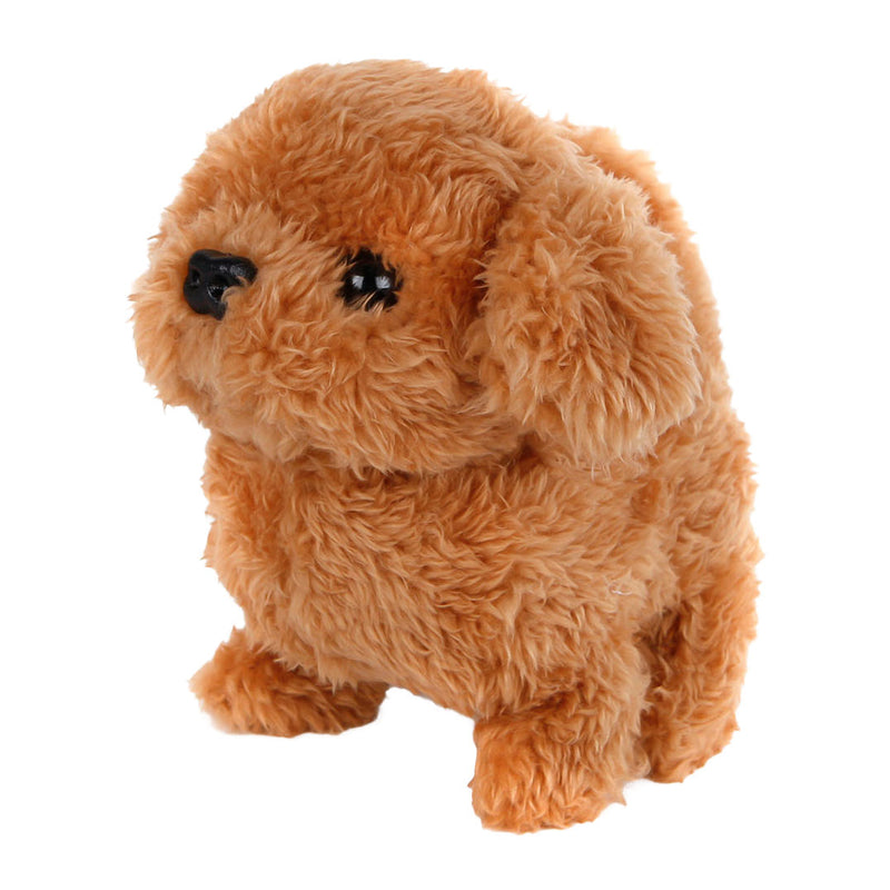 Load image into Gallery viewer, Take me home interactieve loophond bruin, 15,5cm