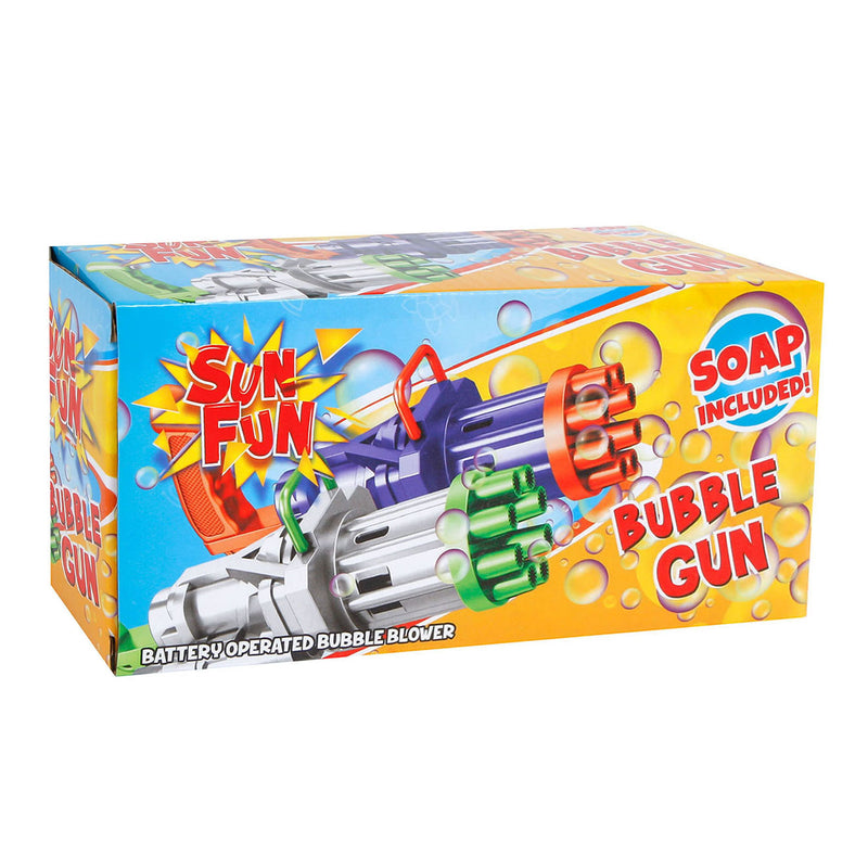 Afbeelding laden in galerijviewer, Van manen bellenblaaspistool speelgoed sun fun 19cm met bellenblaas - kleurrijk plezier.