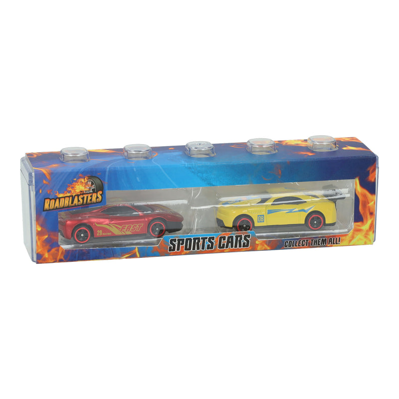 Load image into Gallery viewer, Roadblasters opbergbox met 2 die-cast raceauto's