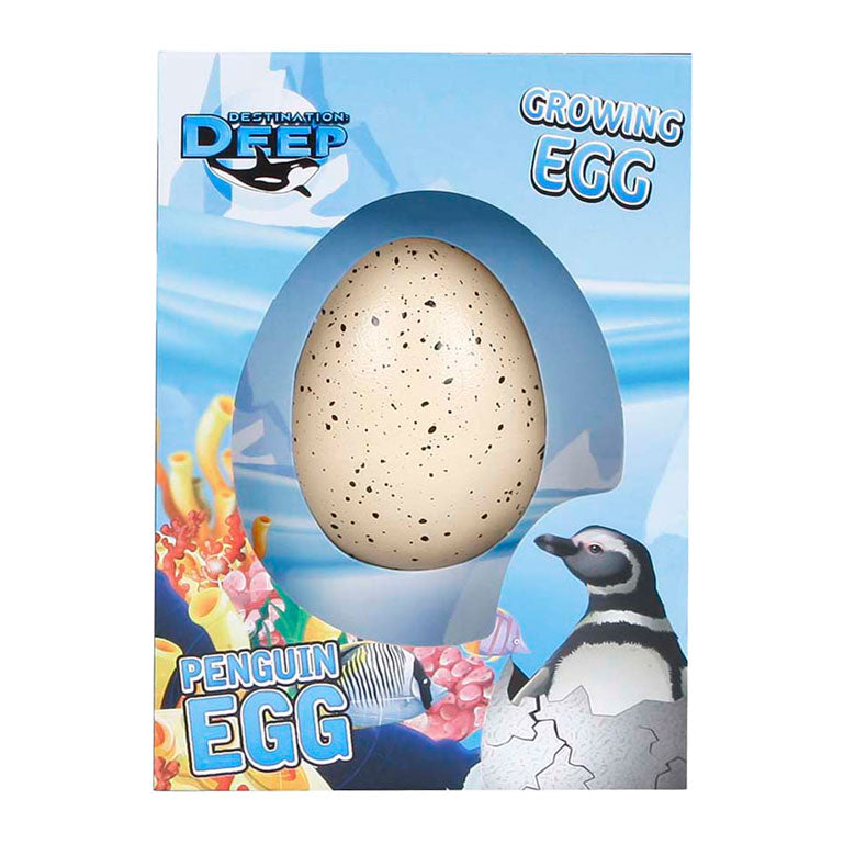 Load image into Gallery viewer, Destination deep ei met groeiende pinguin, 6cm