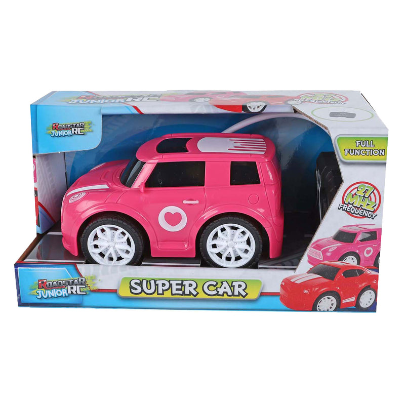 Load image into Gallery viewer, Roadstar rc auto 27mhz roze 13,5cm