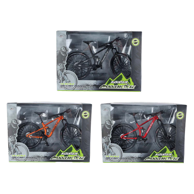 Laden Sie das Bild in Galerie -Viewer, Van manen veenendaal bv moutain bike die-cast kleur, 20,5cm