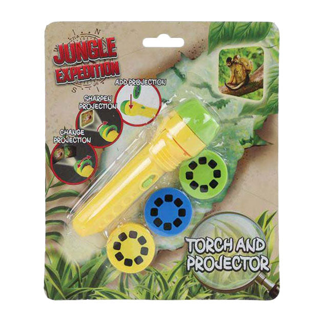 Load image into Gallery viewer, Jungle expedition zaklamp projector met 24 afbeeldingen, 11cm