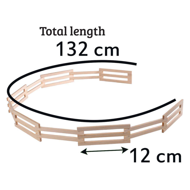 Load image into Gallery viewer, Kids globe houten hekjes 1:32 132cm