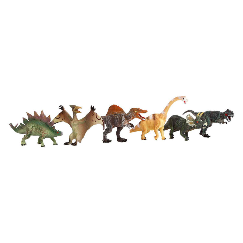 Afbeelding laden in galerijviewer, Dinoworld fossiel hakken puzzel met extra dinosaurus figuur