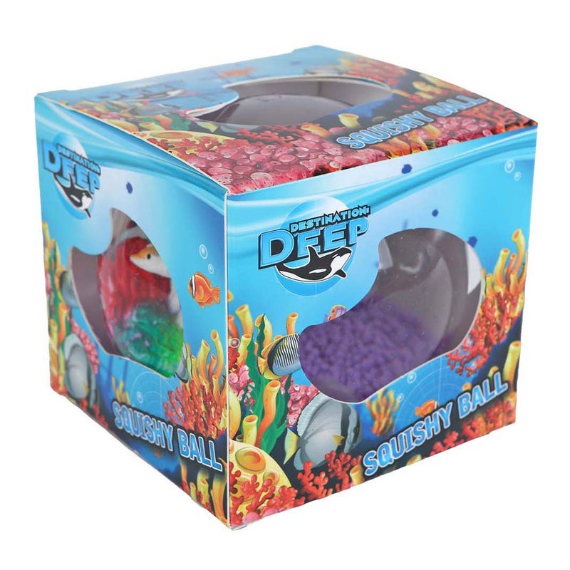 Afbeelding laden in galerijviewer, Van manen veenendaal bv destination deep oceaan bal met zeedieren, 9cm