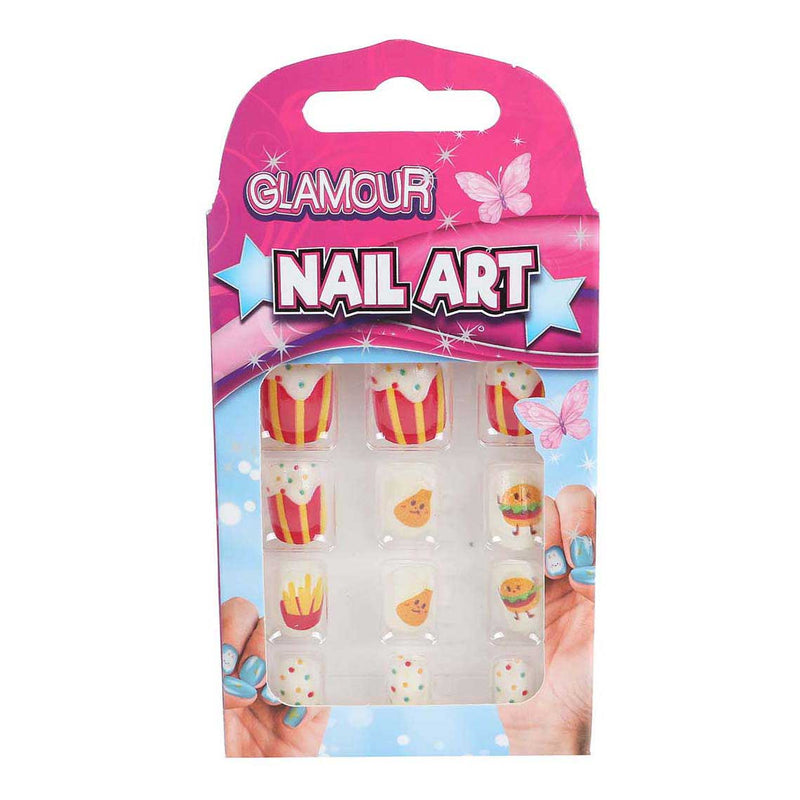 Load image into Gallery viewer, Glamour kunstnageltjes, 12st.
