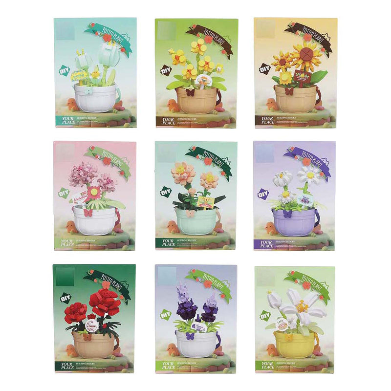 ギャラリービューアに画像をロードする, Bouwset plant in pot