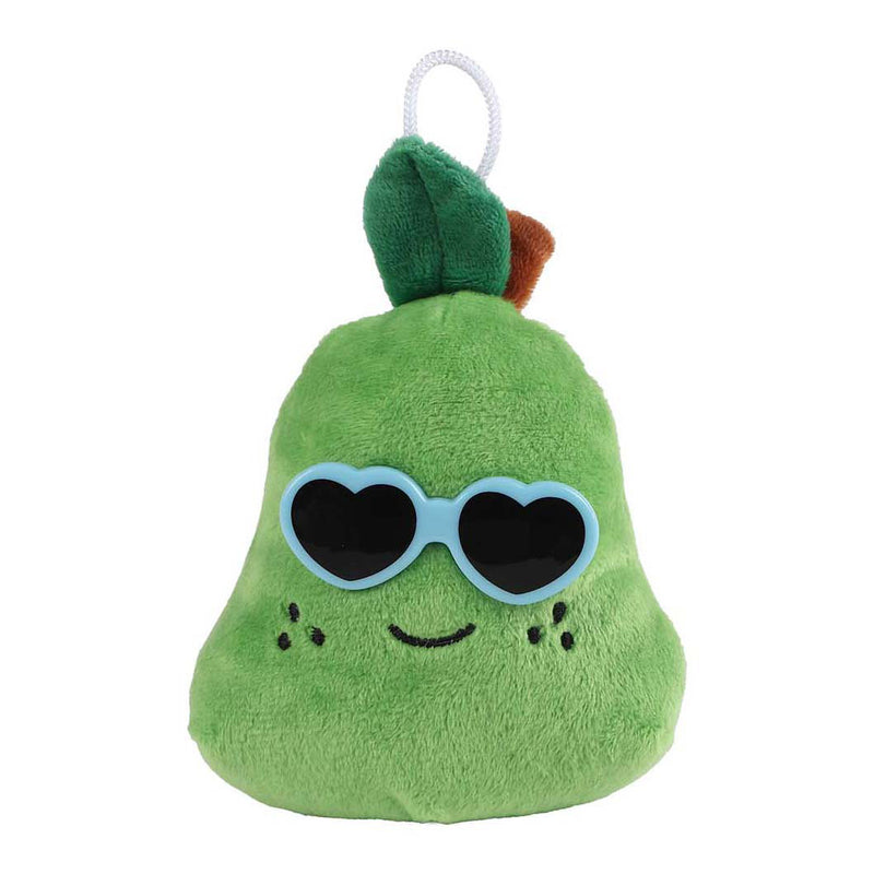 ギャラリービューアに画像をロードする, Fluffy menu fruit pluche met zonnebril 4ass 6cm