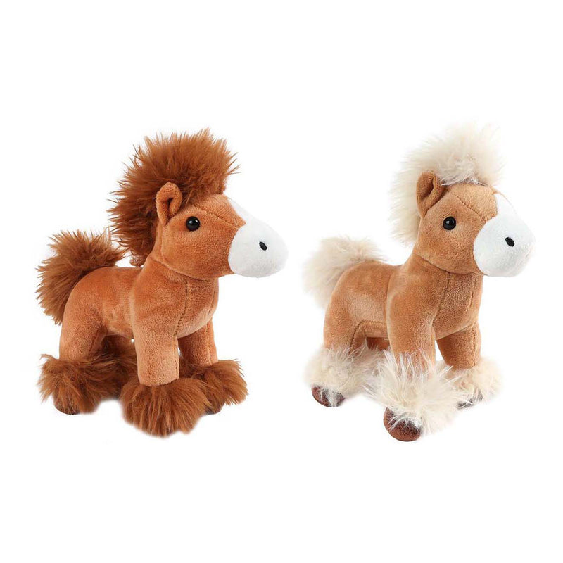 Cargue la imagen en el visor de la galería, Take me home paard pluche staand - 20cm
