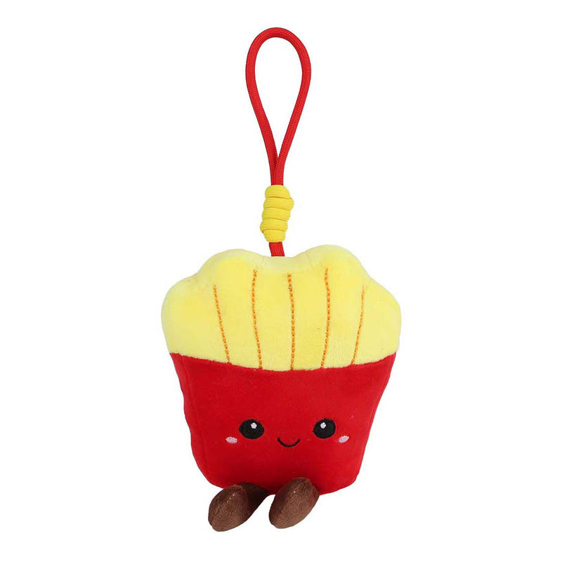 ギャラリービューアに画像をロードする, Fluffy menu fastfood sleutelhanger pluche - 9-12cm