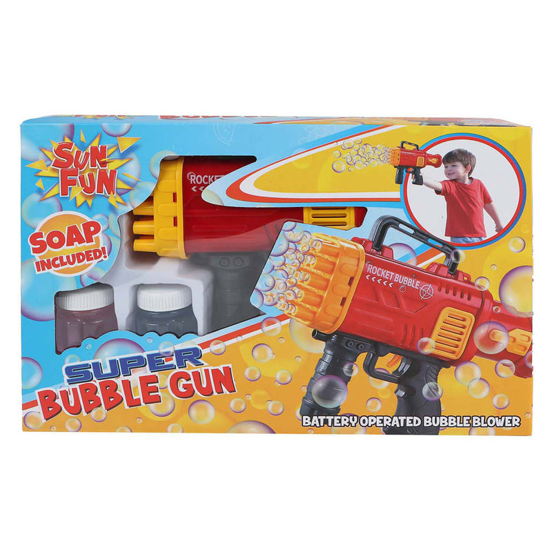 ギャラリービューアに画像をロードする, Sun fun super bellenblaaspistool met 2 potjes van 50ml