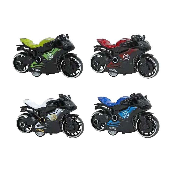 ギャラリービューアに画像をロードする, Roadblasters motor die cast pull back - 9cm