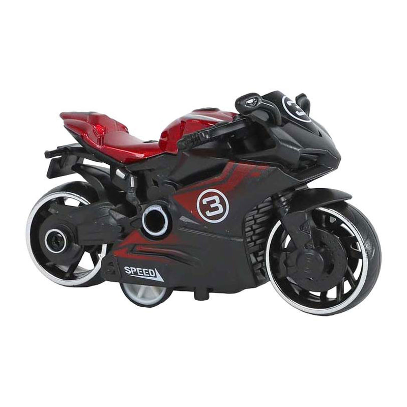 Afbeelding laden in galerijviewer, Roadblasters motor die cast pull back - 9cm