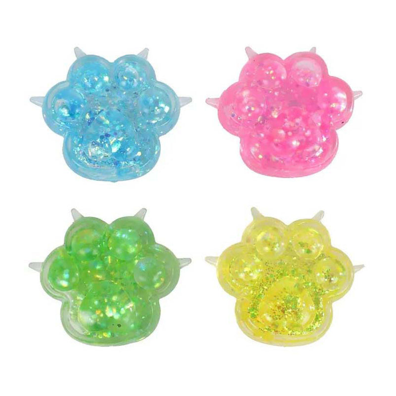 Cargue la imagen en el visor de la galería, Glamour squishy sugar mini kattenpootjes - 4st.
