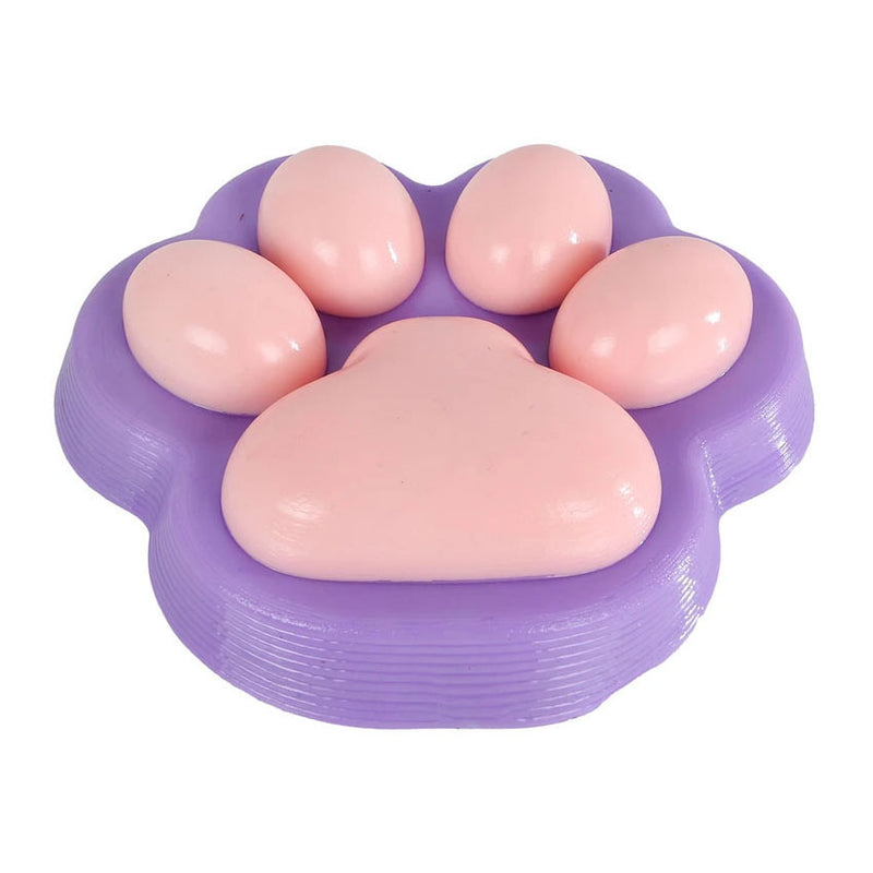 Cargue la imagen en el visor de la galería, Glamour squishy mega kattenpoot 500gram 6ass 17cm