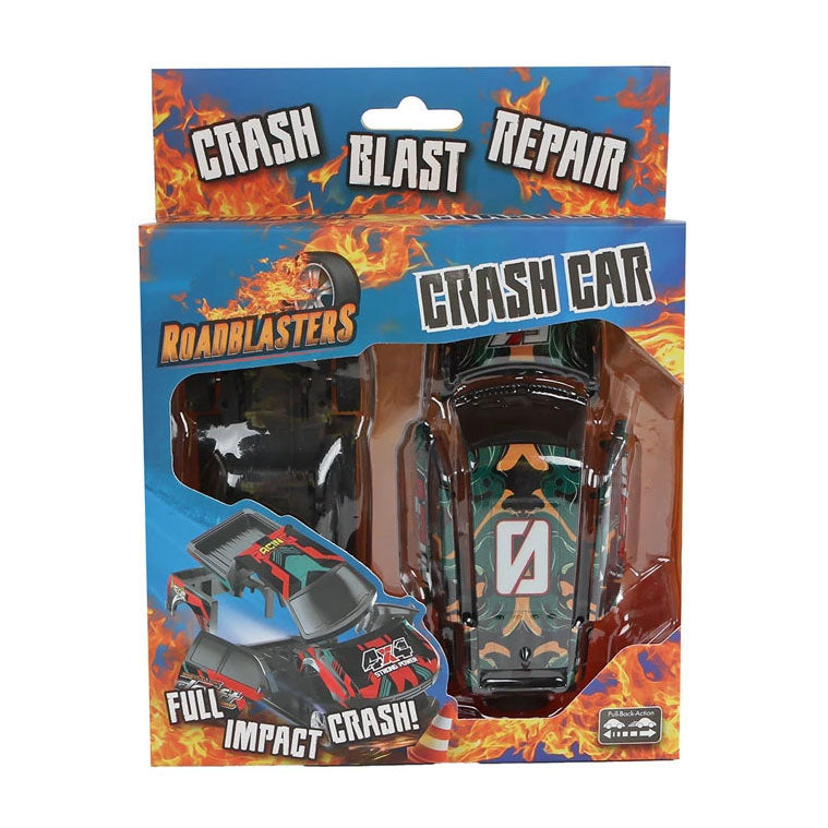 Afbeelding laden in galerijviewer, Roadblasters bots- en crashauto pull back - 12 cm