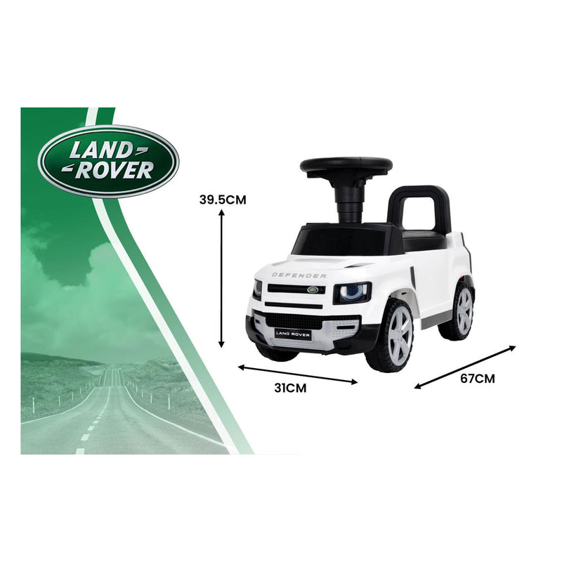 Chargez l'image dans la visionneuse de la galerie, Land rover loopauto wit met geluid - 67 cm