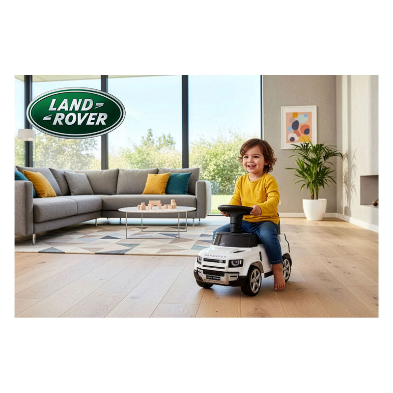 Chargez l'image dans la visionneuse de la galerie, Land rover loopauto wit met geluid - 67 cm
