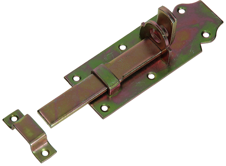 Afbeelding laden in galerijviewer, Mack 1069124 - hangslotschuif licht geel verz120 mm | 5 stuks