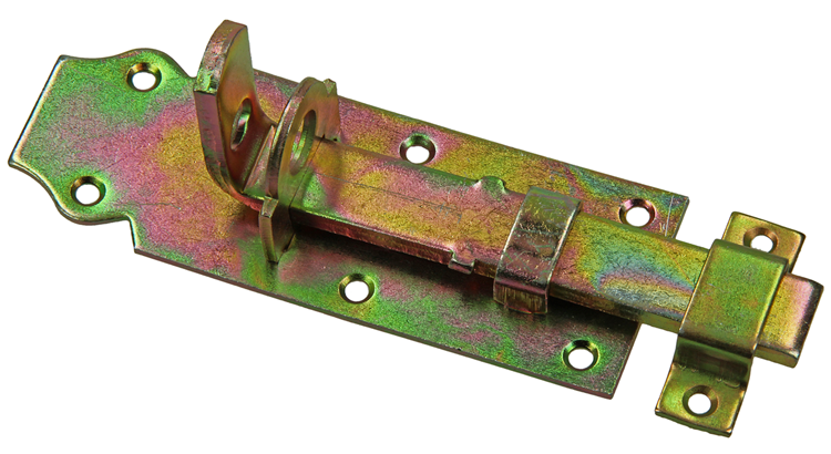 Afbeelding laden in galerijviewer, Mack 1069124 - hangslotschuif licht geel verz120 mm | 5 stuks