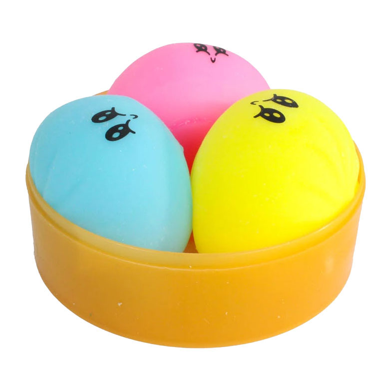 Afbeelding laden in galerijviewer, Kawaii fidget foam dumplings in stoommand 5cm - 3st.