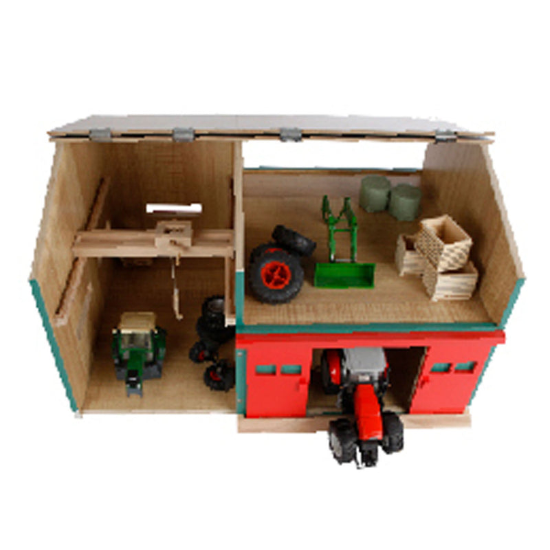 Chargez l'image dans la visionneuse de la galerie, Kids globe landbouwloods met berging 1:32