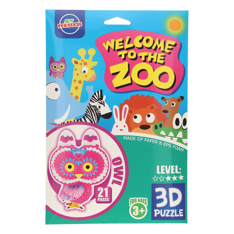 Load image into Gallery viewer, Foam 3D Puzzel Wild Dier