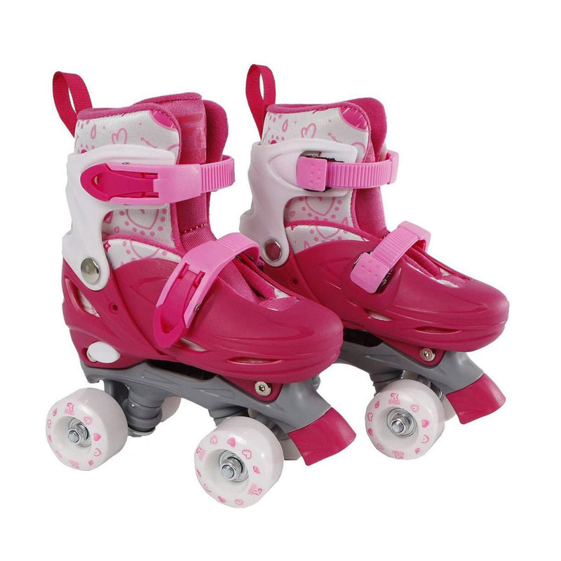ギャラリービューアに画像をロードする, Street rider rolschaatsen roze verstelbaar, maat 27-30