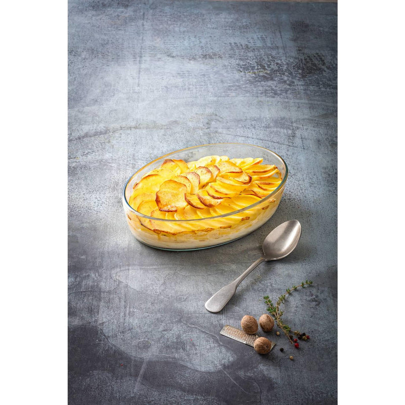 Afbeelding laden in galerijviewer, Pyrex essentials ovale ovenschotel 30x21x6cm.