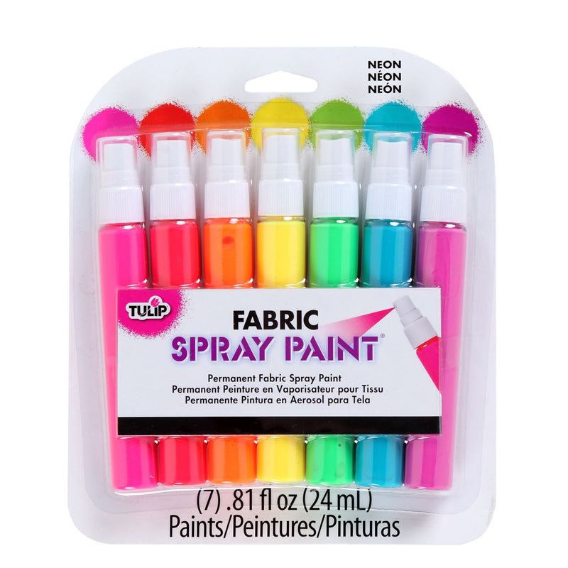 Load image into Gallery viewer, Tulip • spuitverf textiel 24ml neon 7st.