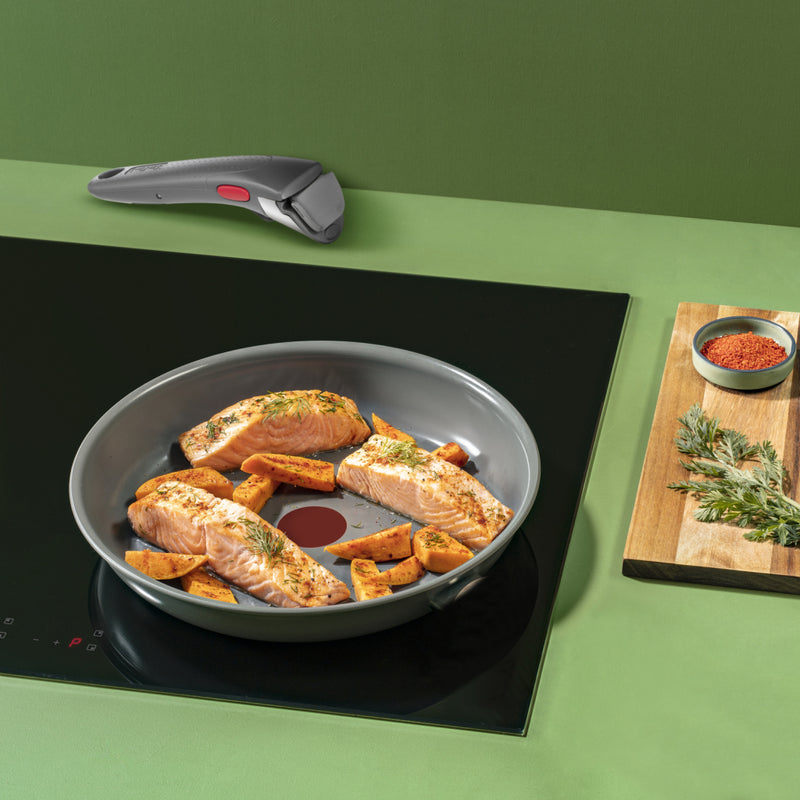 Chargez l'image dans la visionneuse de la galerie, Tefal l26093 ingenio renew koekenpannenset 3-delig keramisch