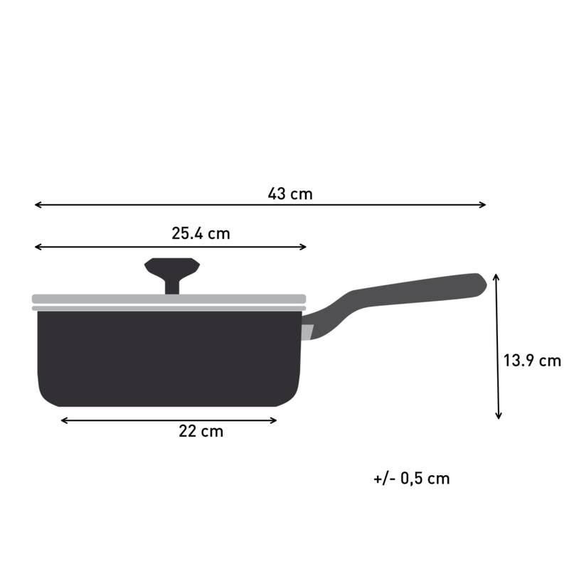 Load image into Gallery viewer, Tefal kookgerei tefal cook change keramisch hapjespan 24 cm pfas-vrij met deksel keramische antiaanbaklaag geschikt voor inductie