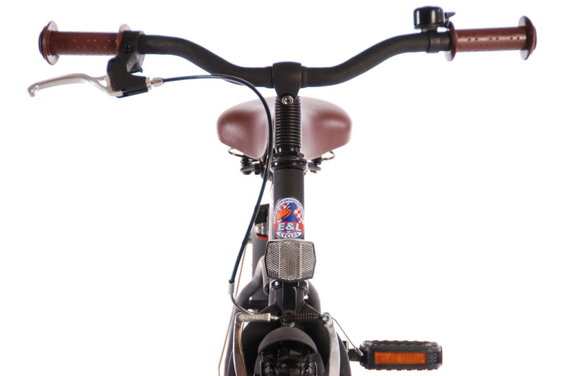 Load image into Gallery viewer, Volare Black Cruiser Kinderfiets - Jongens - 18 inch - Zwart - 95% afgemonteerd