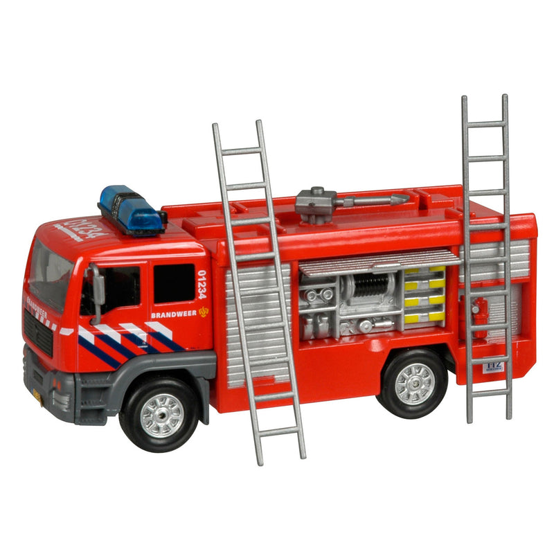 Afbeelding laden in galerijviewer, Brandweer blusauto met licht en geluid