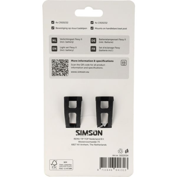 Afbeelding laden in galerijviewer, Simson verlichtingsset aurora flexy ii