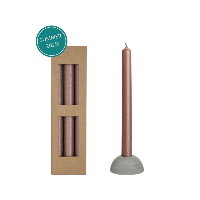 Afbeelding laden in galerijviewer, Ideas 4 seasons dinerkaars bliss roze set a 3 stuks ã˜2,2xh25cm
