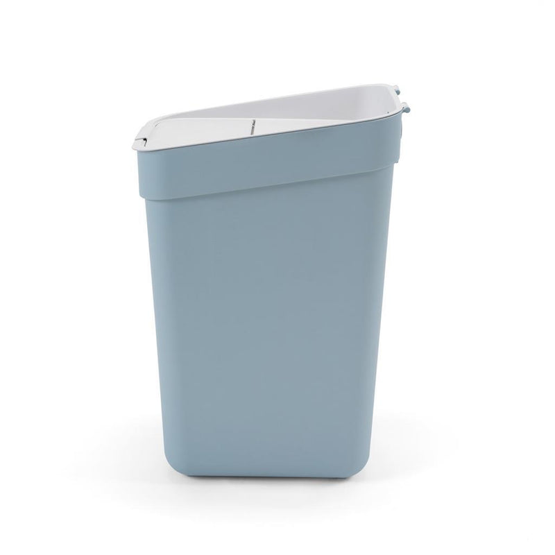 Afbeelding laden in galerijviewer, Curver ready to collect prullenbak - 30 liter - blauw lichtgrijs