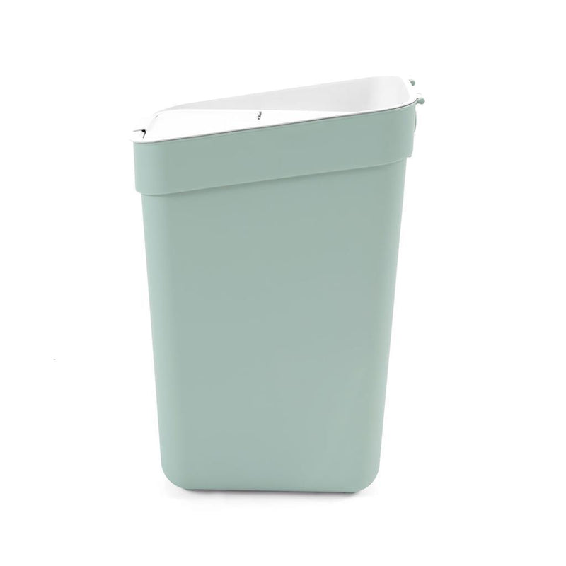 Afbeelding laden in galerijviewer, Curver ready to collect prullenbak 30l - groen lichtgrijs
