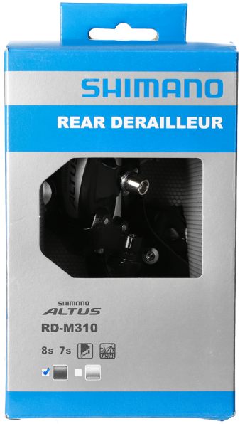 Load image into Gallery viewer, Shimano Altus RD-M310 SGS 7 8 speed Black
