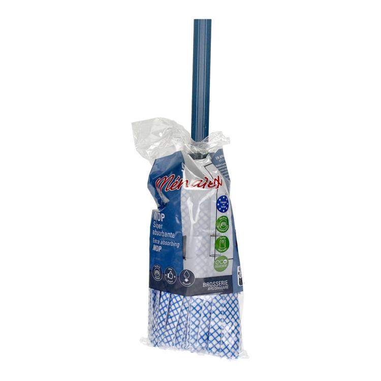 Afbeelding laden in galerijviewer, Menatex 1069634 - microvezelmop met steel ménatex | 10 stuks