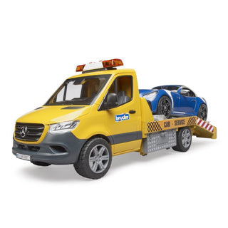 Afbeelding laden in galerijviewer, Bruder mercedes benz transporter met roadster
