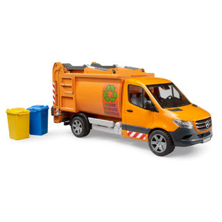 Afbeelding laden in galerijviewer, Bruder mercedes benz sprinter gemeentelijke afvalverwijdering kant-en-klaar model bedrijfswagen(model)