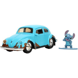 Load image into Gallery viewer, Stitch met volkswagen beetle die cast 1:32
