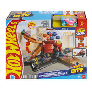 Load image into Gallery viewer, Ty hot wheels ci downtown candy shop
